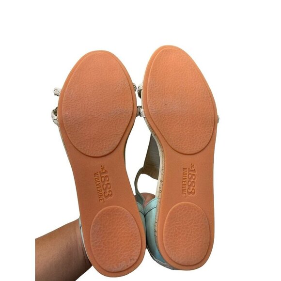 Wolverine No. 1883 Womens "Tilly" Wedge Sandals Braided Size 10 EUC - Picture 6 of 7